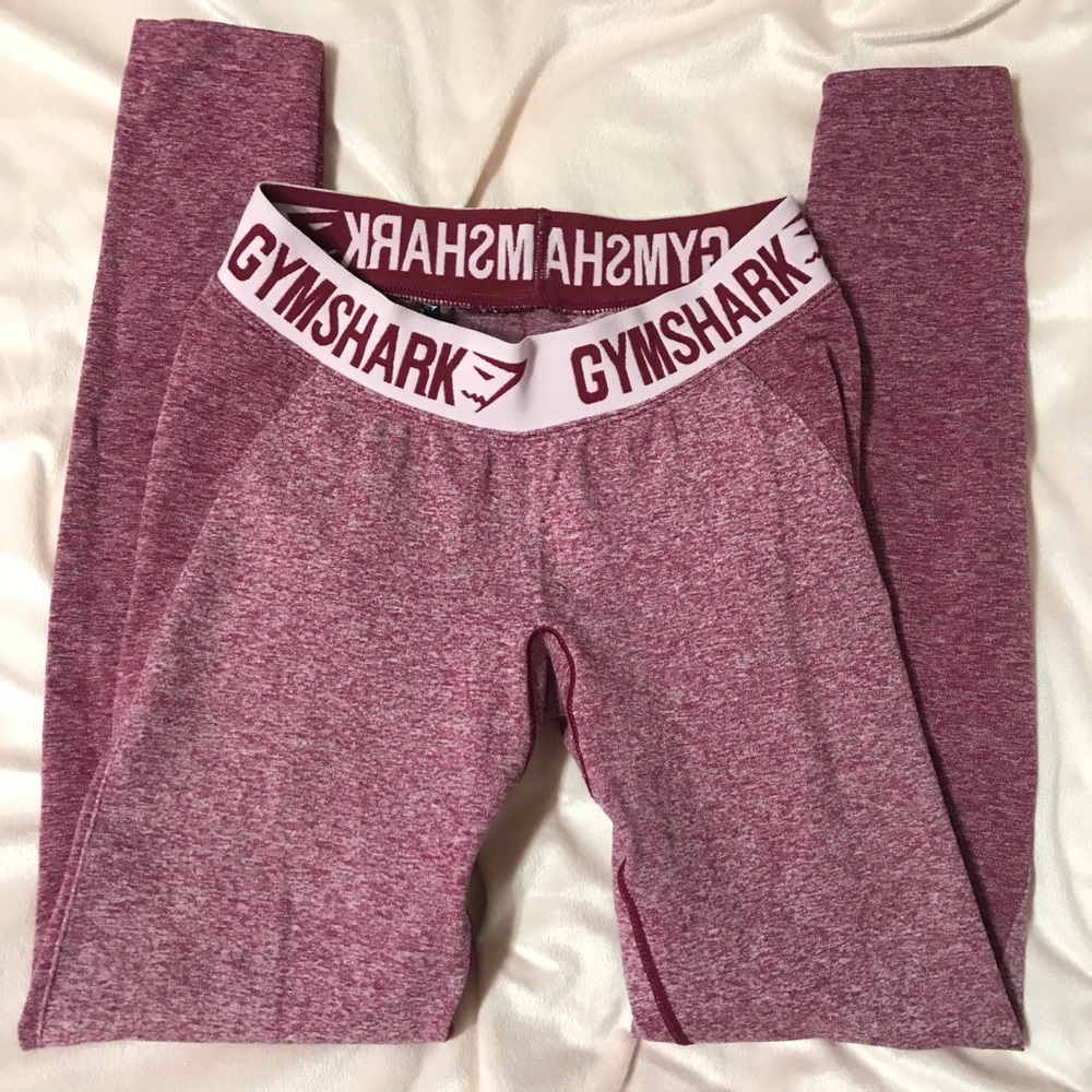 Gymshark Flex Leggings Beet Marl